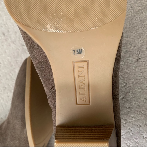 Alfani Adisonn Suede Bootie - Picture 7 of 10